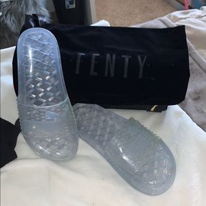 fenty jelly puma slides
